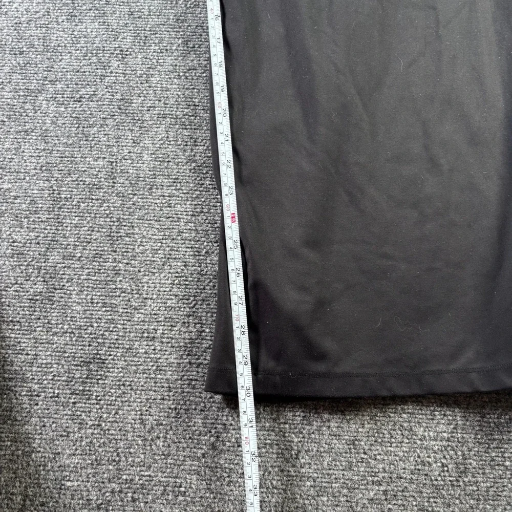 Athleta Crop Yoga Pants Womens 1X Black Wide Leg Pockets Plus Size Athleisure